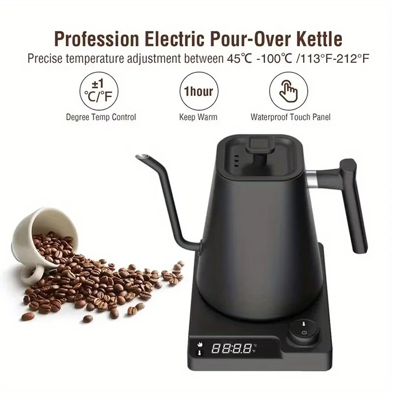Electric Kettle Gooseneck - 1pc Gooseneck Electric Kettle - Ketel