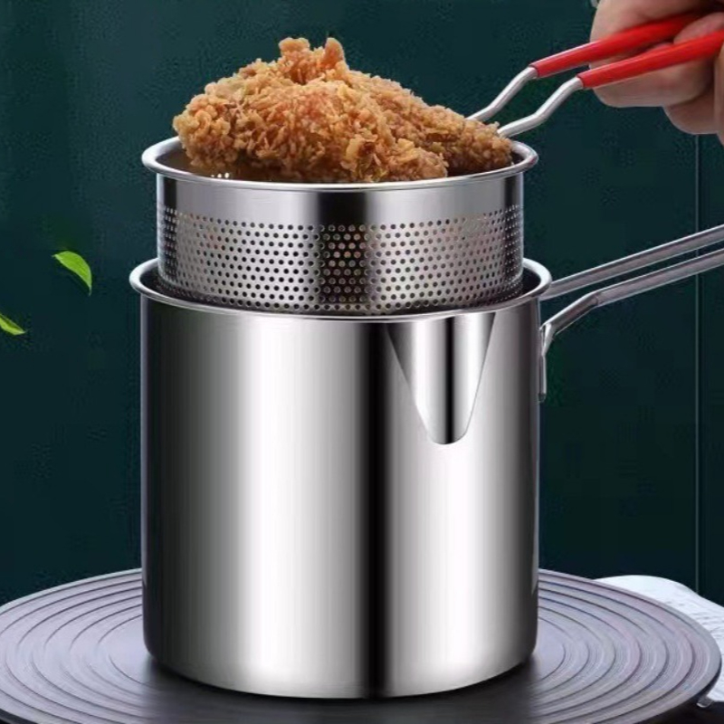 Kitchen Appliances For Cooking - Penggorengan Baja Tahan Karat 304 Dengan