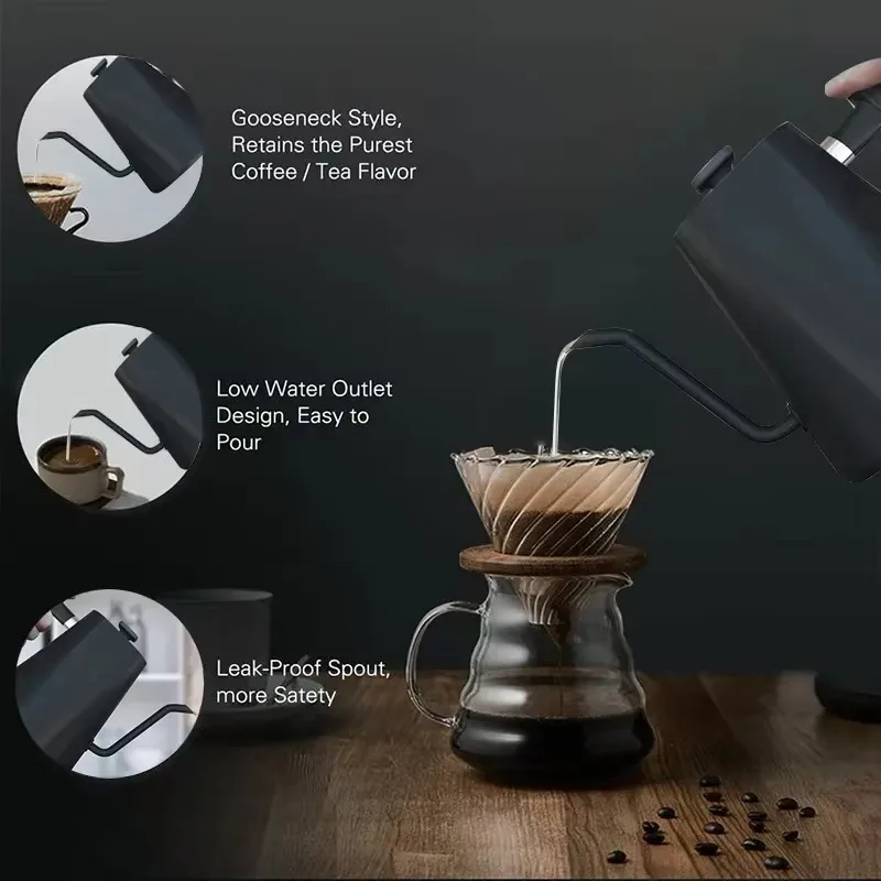1pc Gooseneck Electric Kettle  - Electric Kettle Gooseneck ulasan dan harga