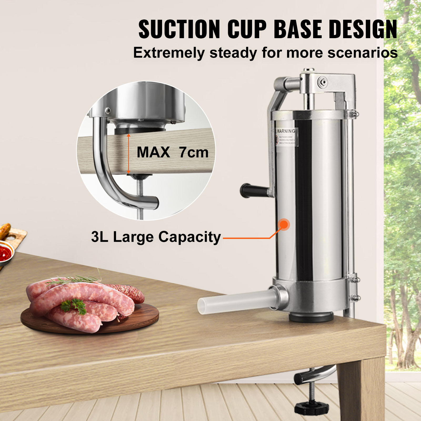 Pengisi Sosis Manual Vertikal  - Kitchen Appliances Youtube ulasan dan harga