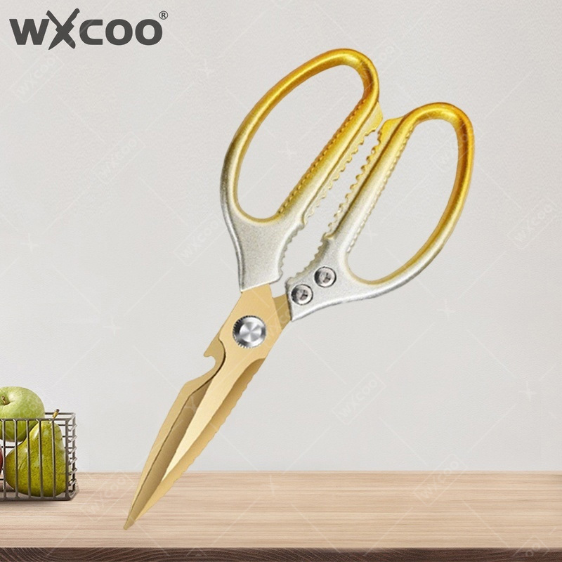WXCOO Gunting Dapur Baja Tahan - Kitchen Appliances For Cooking ulasan dan harga