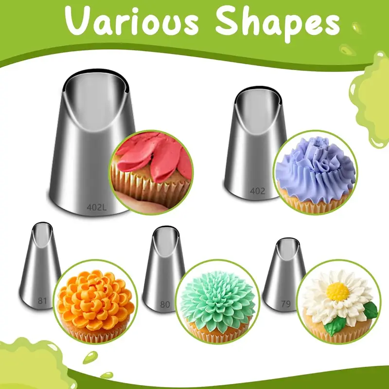 5 Buah Set Nozel Pipa Baja Tah - Kitchen Appliances Garage ulasan dan harga