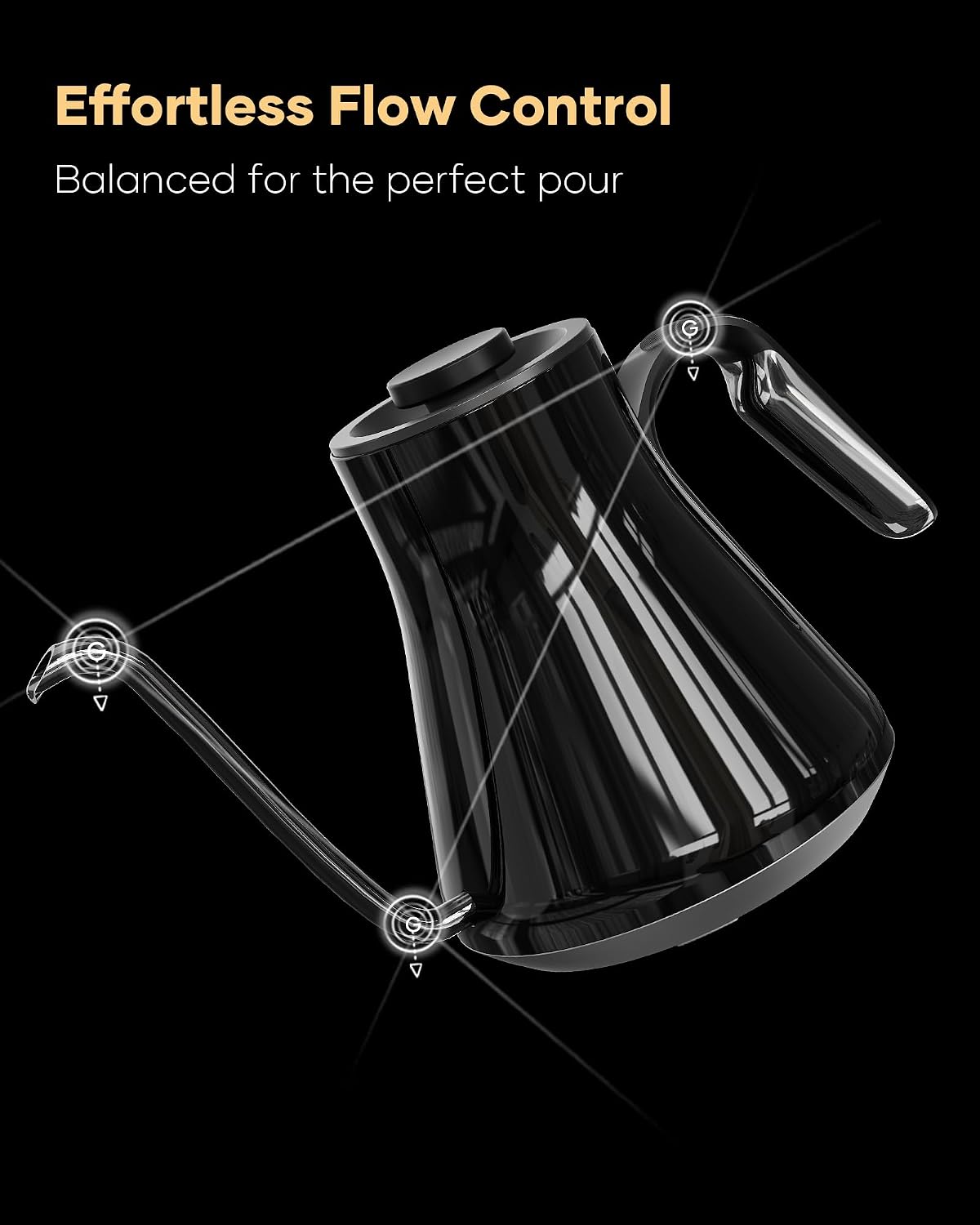 Ketel Listrik Gooseneck, ±1 °  - Electric Kettle Gooseneck ulasan dan harga