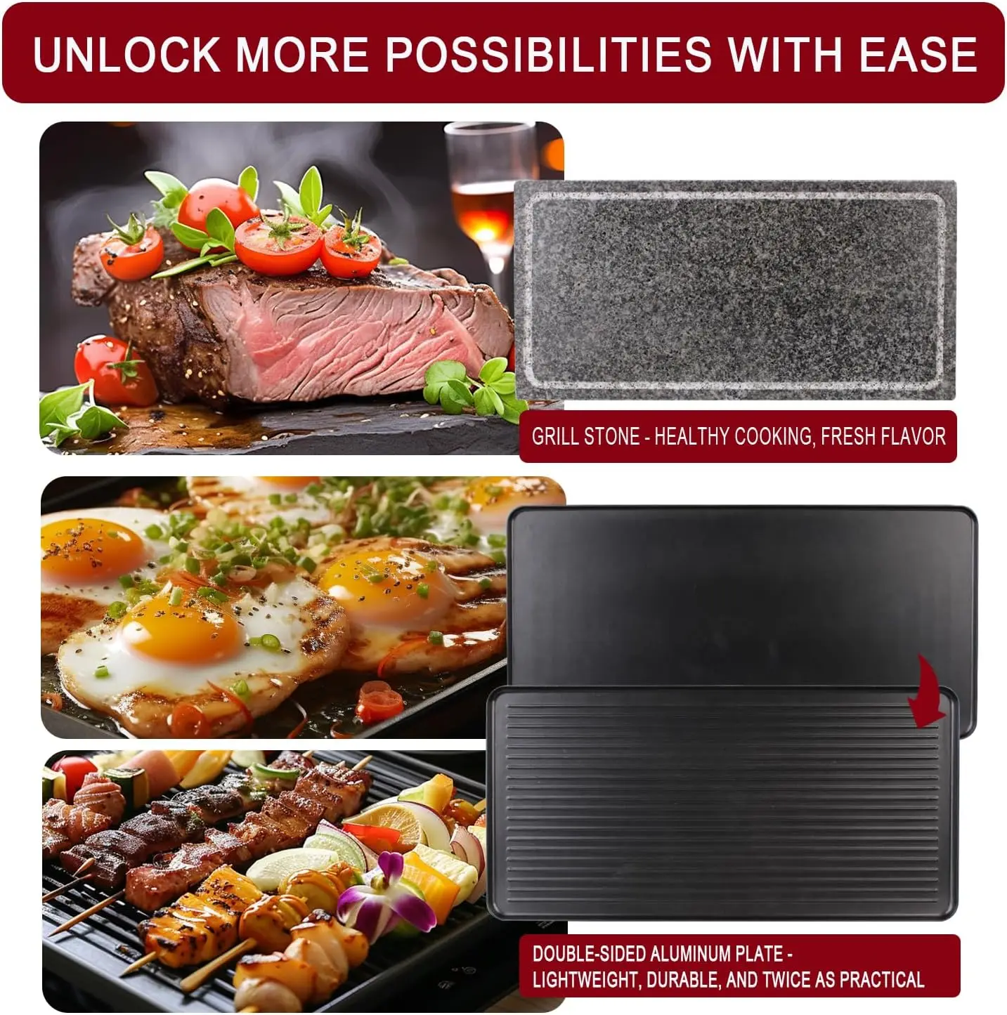 Pemanggang Listrik Raclette 17 - Raclette Grill Table ulasan dan harga
