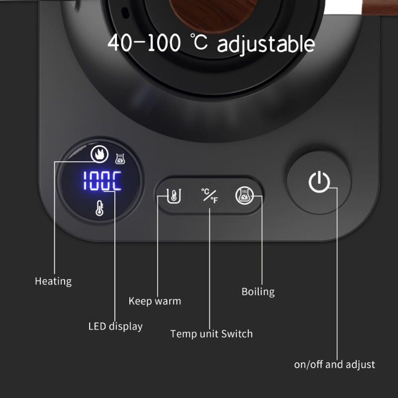 Ketel Listrik Cerdas 1200 Watt - Electric Kettle Gooseneck ulasan dan harga