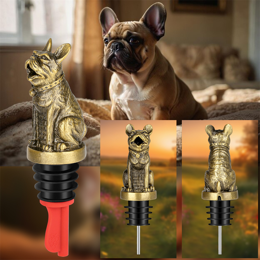 Botol anggur Bulldog Perancis  - Kitchen Appliances Garage ulasan dan harga