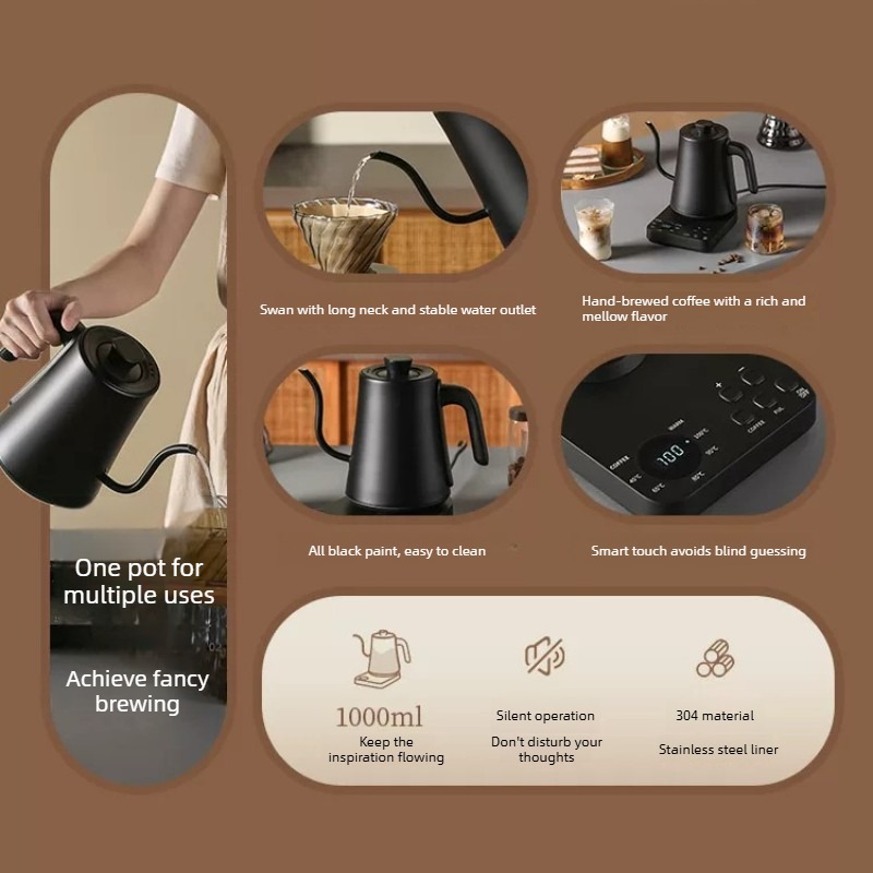 Ketel Kopi Elektrik Gooseneck  - Electric Kettle Gooseneck ulasan dan harga