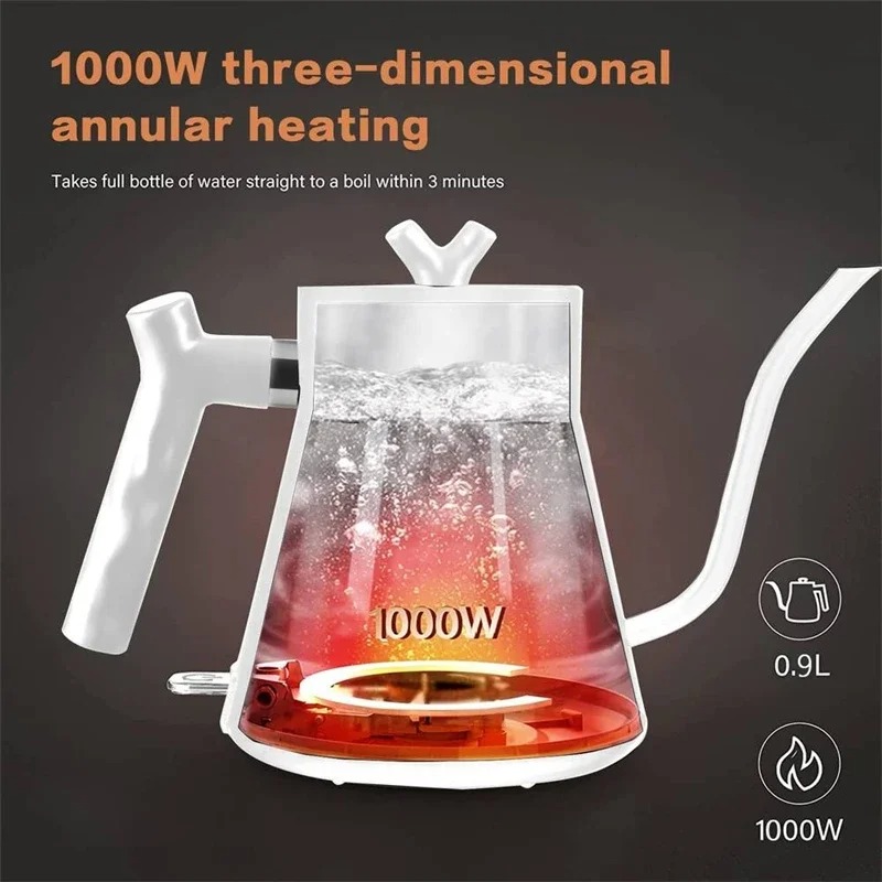 Ketel Listrik Cerdas 1000W den - Electric Kettle Gooseneck ulasan dan harga