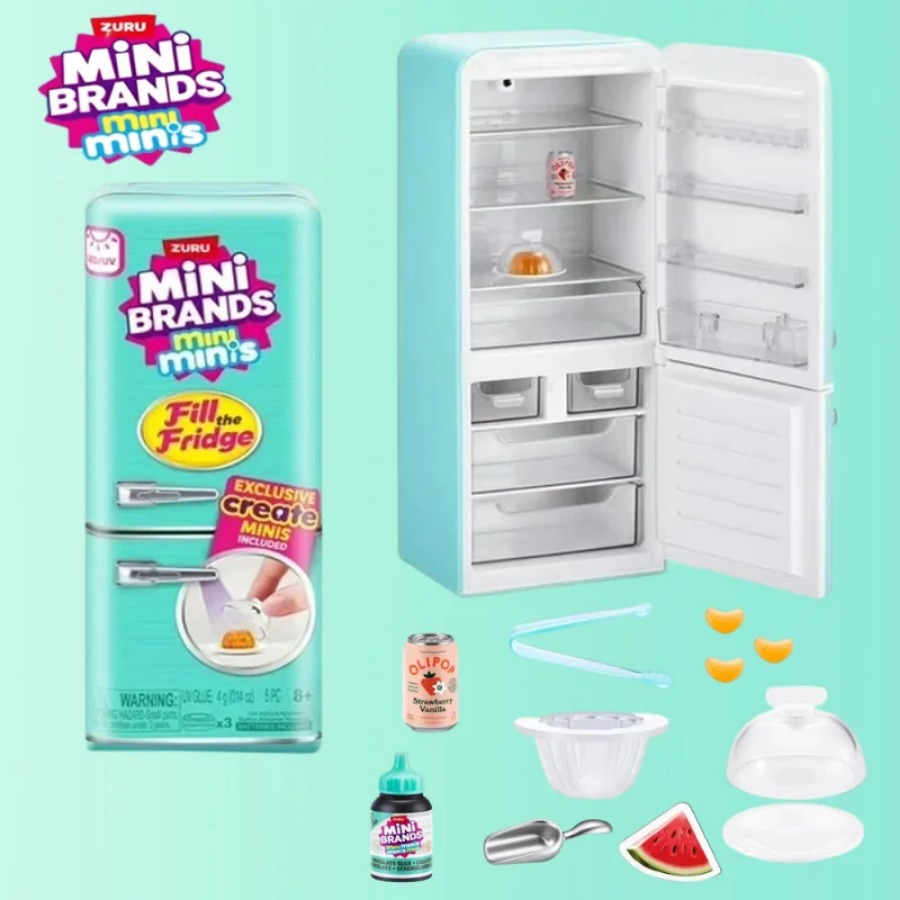 Koleksi Mainan Blind Box Seri  - Kitchen Appliances Refrigerators ulasan dan harga