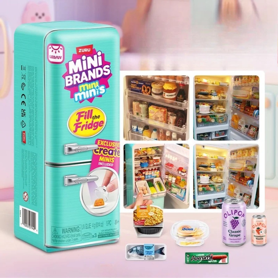 Koleksi Mainan Blind Box Seri  - Kitchen Appliances Refrigerators ulasan dan harga